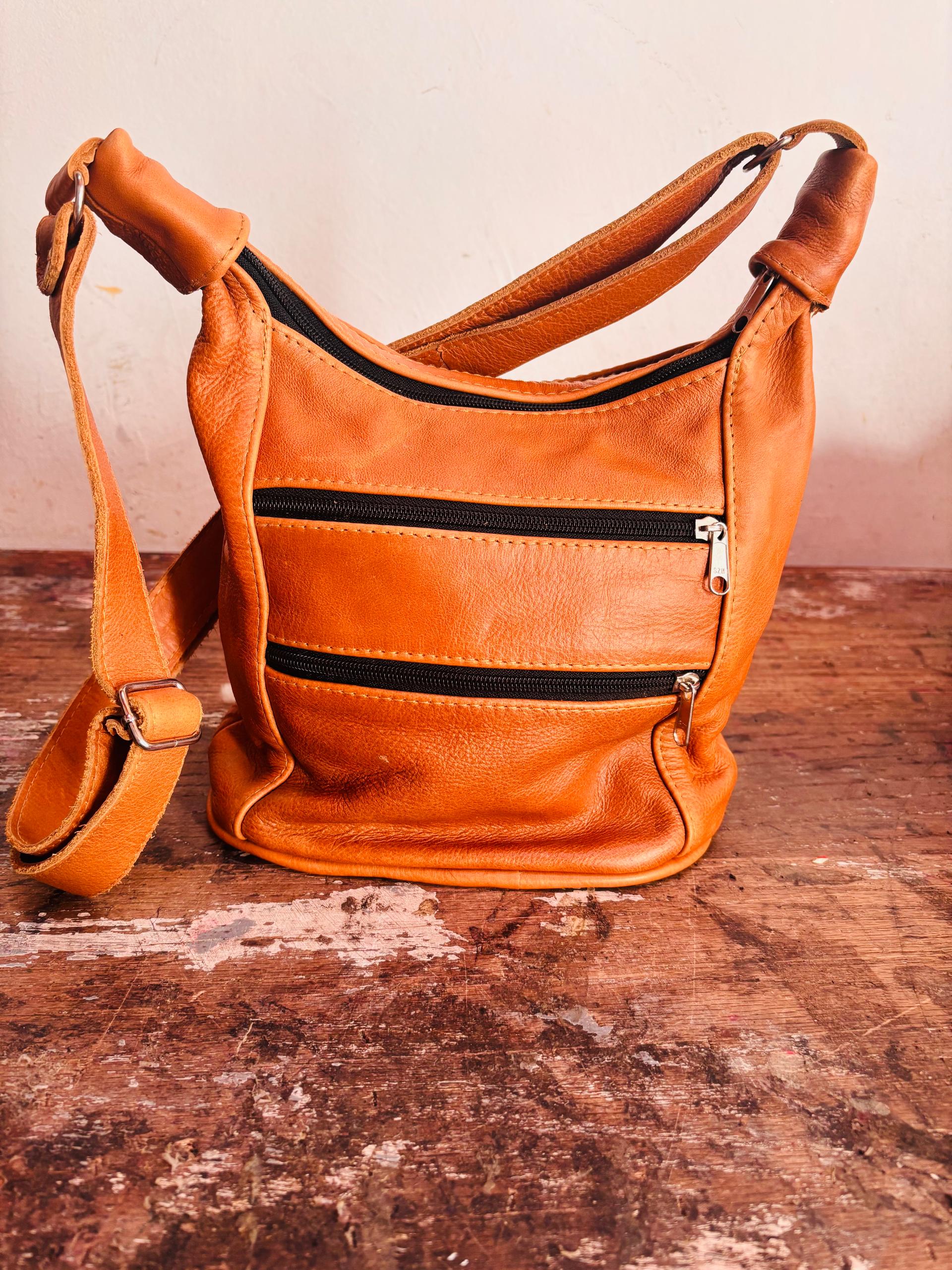 Leather Hobo Bag
